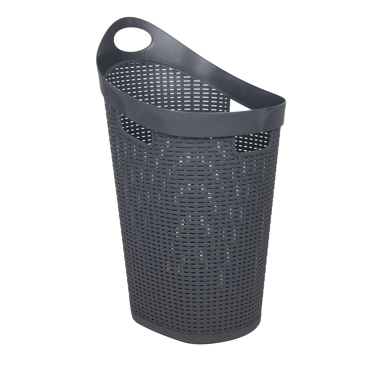 Mind Reader 60L Wheeled Hamper with Cutout Handle